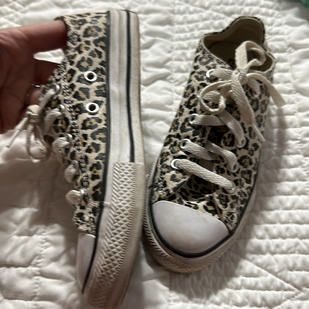 Converse leopard size 13 - Picture 6 of 7